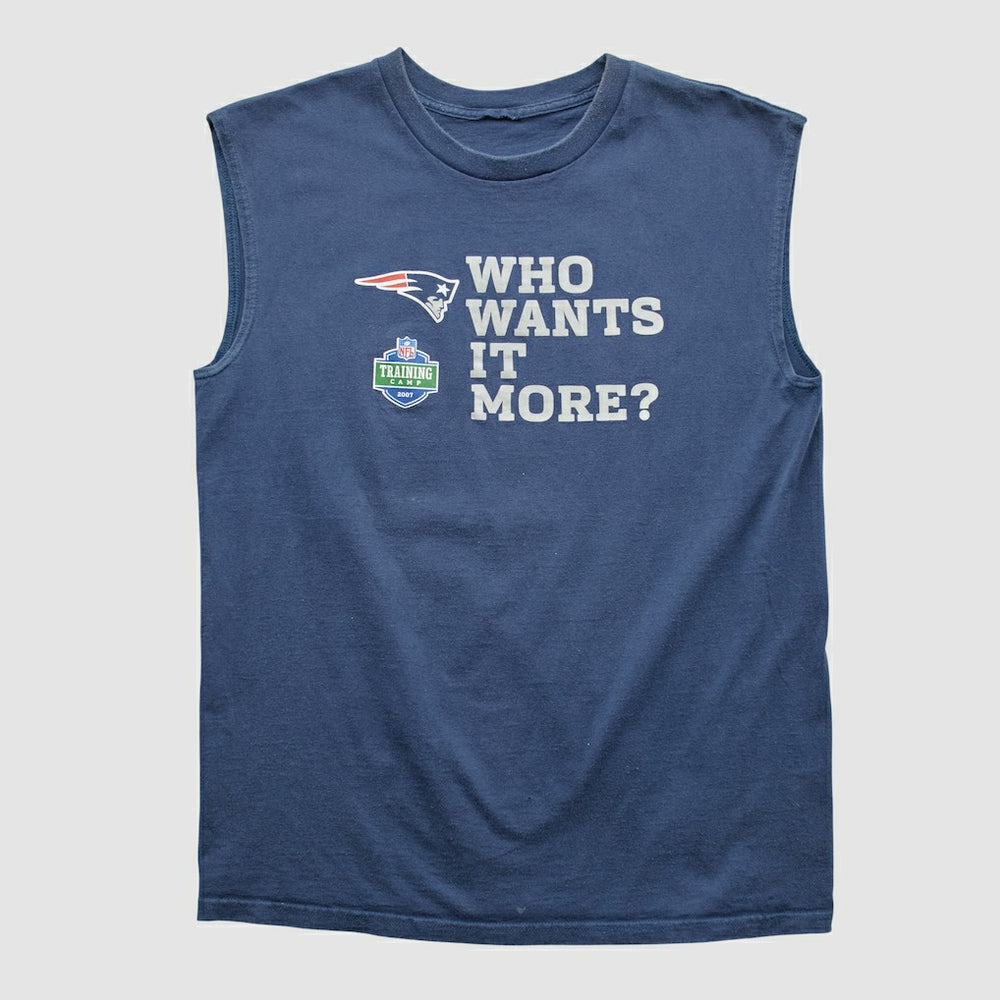 New England Patriots 2007 Tank - Navy Vintage outlet