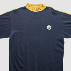 Pittsburgh Steelers Reebok 2000s Long Sleeve T-shirt - Black Vintage cheap