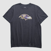 Baltimore Ravens Reebok 2000s T-shirt - Black Vintage discount