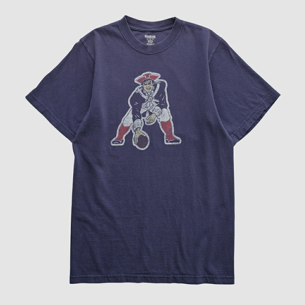 New England Patriots Reebok 2000s T-shirt - Navy Vintage discount