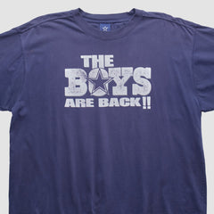 Dallas Cowboys Cowboys Authentic Apparel 2000s T-shirt - Navy Vintage sale