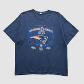 New England Patriots Delta 2015 T-shirt - Navy Vintage for sale