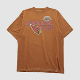 Super Bowl XLIII Reebok 2009 T-shirt - Clay Vintage on sale