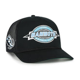 Utah Mammoth '47 Frame Out Mesh Rope Hitch Adjustable Hat - Black Hats
