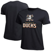 Anaheim Ducks Champion Women's Wordmark Lockup T-Shirt - Black T-shirts