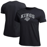 Los Angeles Kings Champion Women's Arch Mascot Logo T-Shirt - Black T-shirts