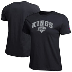 Los Angeles Kings Champion Women's Arch Mascot Logo T-Shirt - Black T-shirts