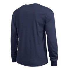 Montreal Canadiens Champion Women's Wordmark Lockup Long Sleeve T-Shirt - Navy T-shirts