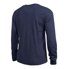 Seattle Kraken Champion Women's Wordmark Lockup Long Sleeve T-Shirt - Navy T-shirts