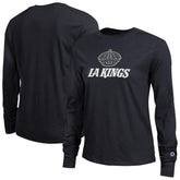 Los Angeles Kings Champion Women's Wordmark Lockup Long Sleeve T-Shirt - Black T-shirts