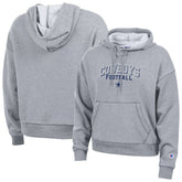 Dallas Cowboys Champion Women's Triumph Tri-Blend Hoodie - Heather Gray sale