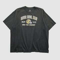 New Orleans Saints 2010 T-shirt - Black Vintage on sale