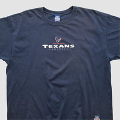 Houston Texans Reebok 2000s T-shirt - Navy Vintage sale
