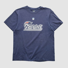 New England Patriots Reebok 2000s T-shirt - Navy Vintage cheap