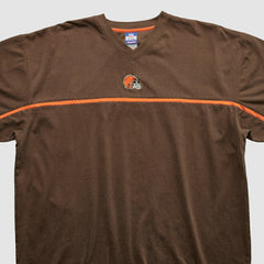 Cleveland Browns Reebok 2000s T-shirt - Brown Vintage for sale