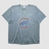 Chicago Cubs Majestic 2000s T-shirt Gray Vintage