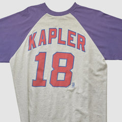 Texas Rangers Logo Athletic T-shirt Heather Gray Vintage