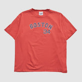 Boston Red Sox CSA 2000s T-shirt Red Vintage