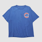 Chicago Cubs Majestic 2008 T-shirt Blue Vintage