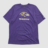 Baltimore Ravens Reebok 2000s T-shirt - Purple Vintage cheap