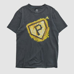 Pittsburgh Pirates Adidas 2010s T-shirt Black Vintage