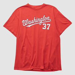 Washington Nationals Genuine Merchandise 2000s T-shirt Red Vintage