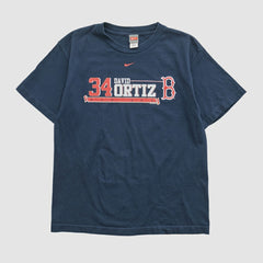 David Ortiz 2007 T-shirt Navy Vintage