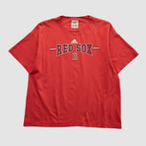 Boston Red Sox Adidas 2000s T-shirt Red Vintage
