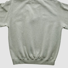 Pittsburgh Steelers Lee Sport 90s 1/4 Zip Sweatshirt - Heather Gray Vintage sale