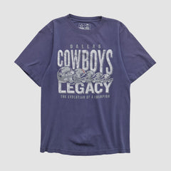 Dallas Cowboys Cowboys Team Apparel 2000s T-shirt - Navy Vintage discount