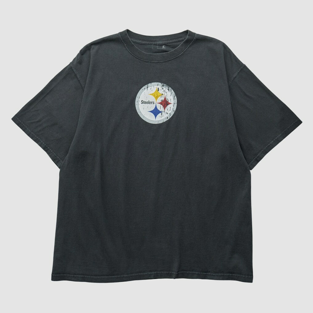 Pittsburgh Steelers 2000s T-shirt - Black Vintage cheap