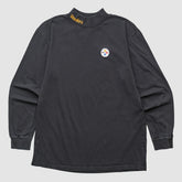 Pittsburgh Steelers NFL 2000s Long Sleeve T-shirt - Black Vintage discount