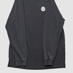 Pittsburgh Steelers NFL 2000s Long Sleeve T-shirt - Black Vintage discount