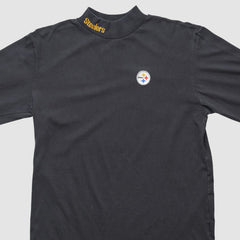 Pittsburgh Steelers NFL 2000s Long Sleeve T-shirt - Black Vintage discount