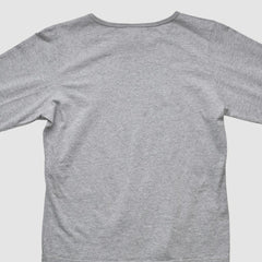 New England Patriots NFL 2000s Long Sleeve T-shirt - Heather Gray Vintage cheap