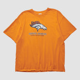 Denver Broncos NFL 2010s T-shirt - Orange Vintage for sale