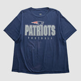 New England Patriots 2000s T-shirt - Navy Vintage sale