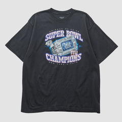 New York Giants Reebok 2008 T-shirt - Black Vintage cheap