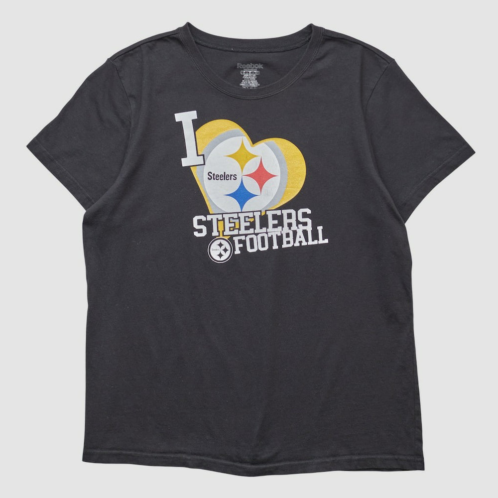 Pittsburgh Steelers Reebok 2000s T-shirt - Black Vintage outlet