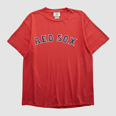 Boston Red Sox Adidas 2000s T-shirt Red Vintage