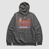 New York Mets Majestic 2015 Hooded Pullover Sweatshirt Charcoal Vintage