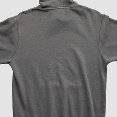 New York Mets Majestic 2015 Hooded Pullover Sweatshirt Charcoal Vintage