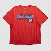 Washington Nationals Majestic 2012 T-shirt Red Vintage