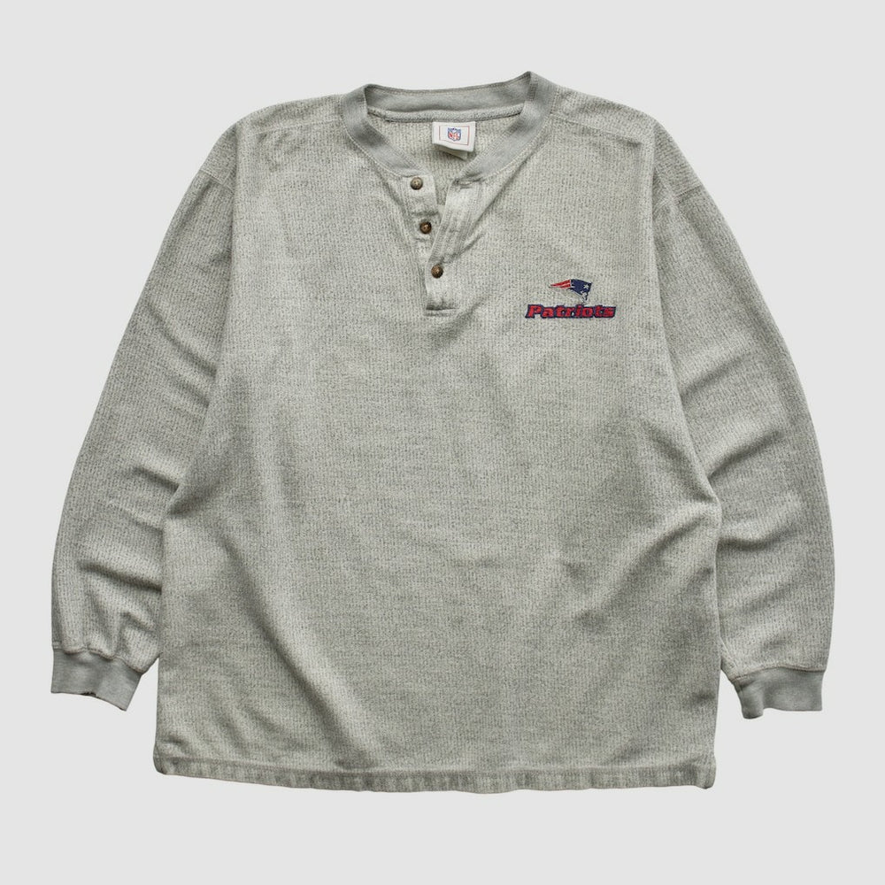 New England Patriots NFL 2000s Sweatshirt - Heather Gray Vintage online