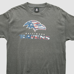 Baltimore Ravens NFL 2010s T-shirt - Dark Heather Gray Vintage outlet