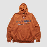 Denver Broncos NFL 2010s Hooded Pullover Sweatshirt - Clay Vintage outlet