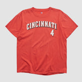 Cincinnati Reds Majestic 2000s T-shirt Red Vintage