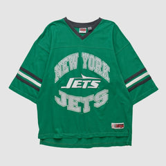New York Jets The Edge 1997 T-shirt - Green Vintage sale