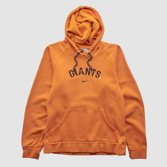 San Francisco Giants 2000s Hooded Pullover Sweatshirt Orange Vintage