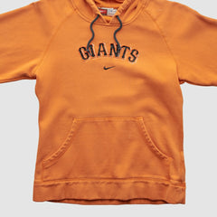 San Francisco Giants 2000s Hooded Pullover Sweatshirt Orange Vintage